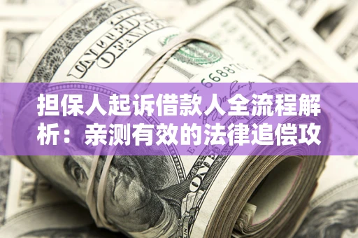 济南担保人起诉借款人全流程解析：亲测有效的法律追偿攻略