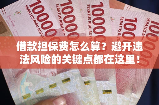 济南借款担保费怎么算？避开违法风险的关键点都在这里！