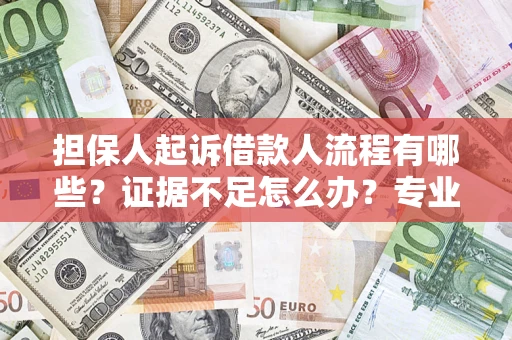 济南担保人起诉借款人流程有哪些？证据不足怎么办？专业律师解答