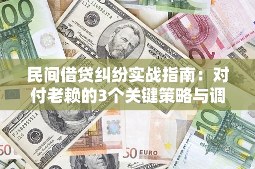济南民间借贷纠纷实战指南：对付老赖的3个关键策略与调解盲区解析