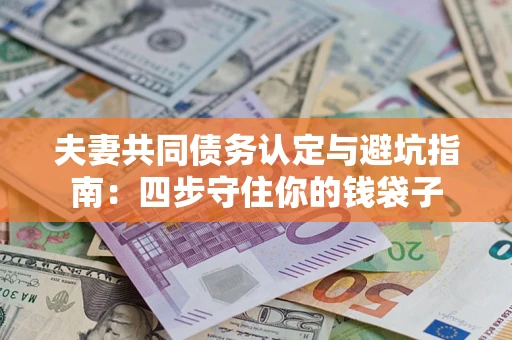 济南夫妻共同债务认定与避坑指南：四步守住你的钱袋子